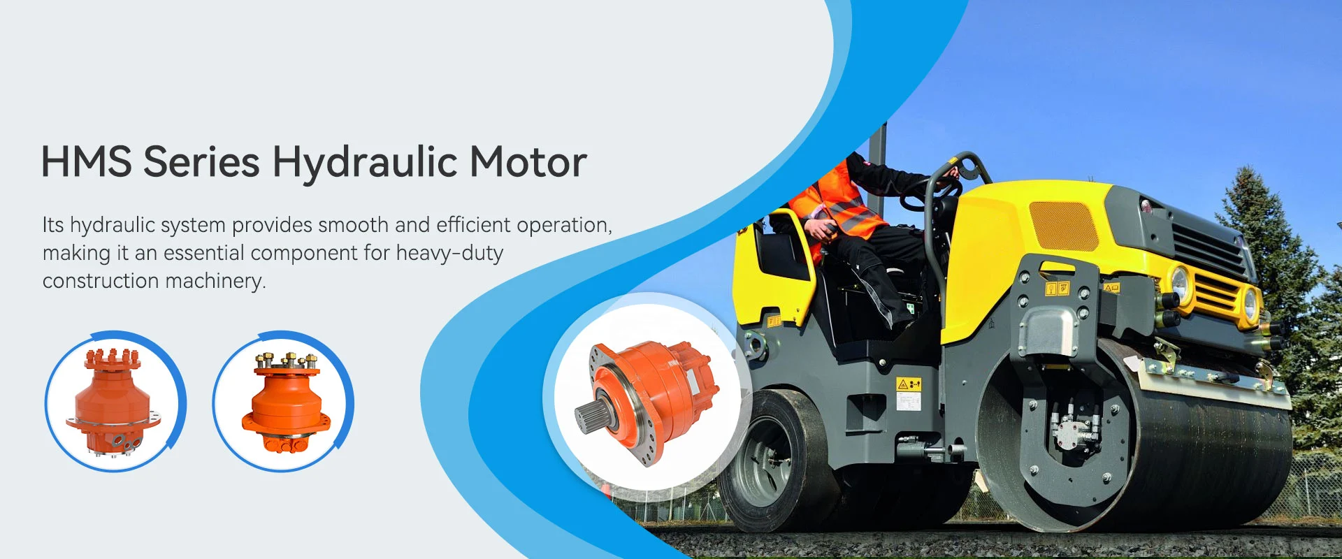 HMS -serie Hydraulisk motorproducent